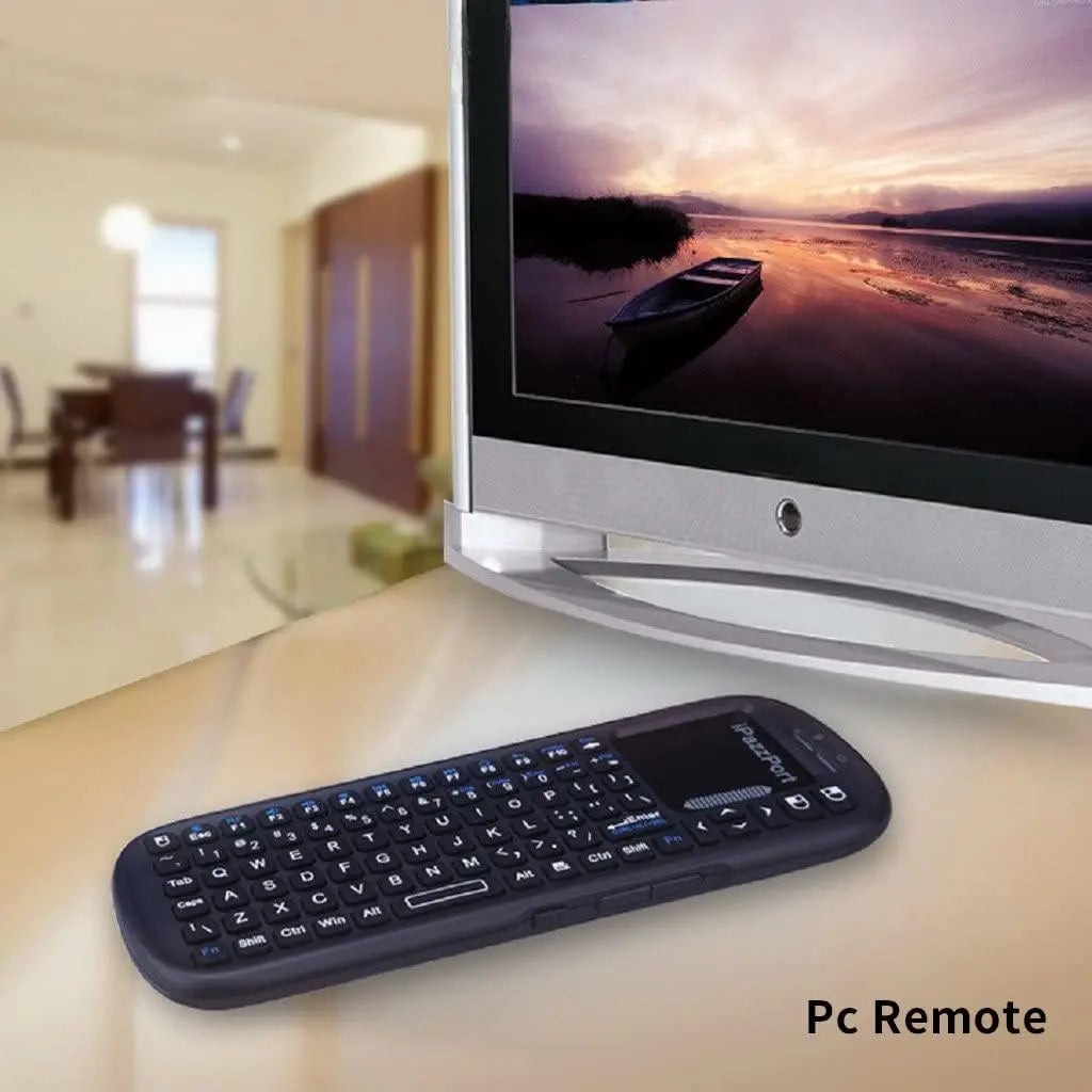 QWERTY Wireless Mini  Keyboard 2.4GHz with Touchpad Mouse Combo for Android /PC/Tablet/PS4/Raspberry Pi 3/HTPC