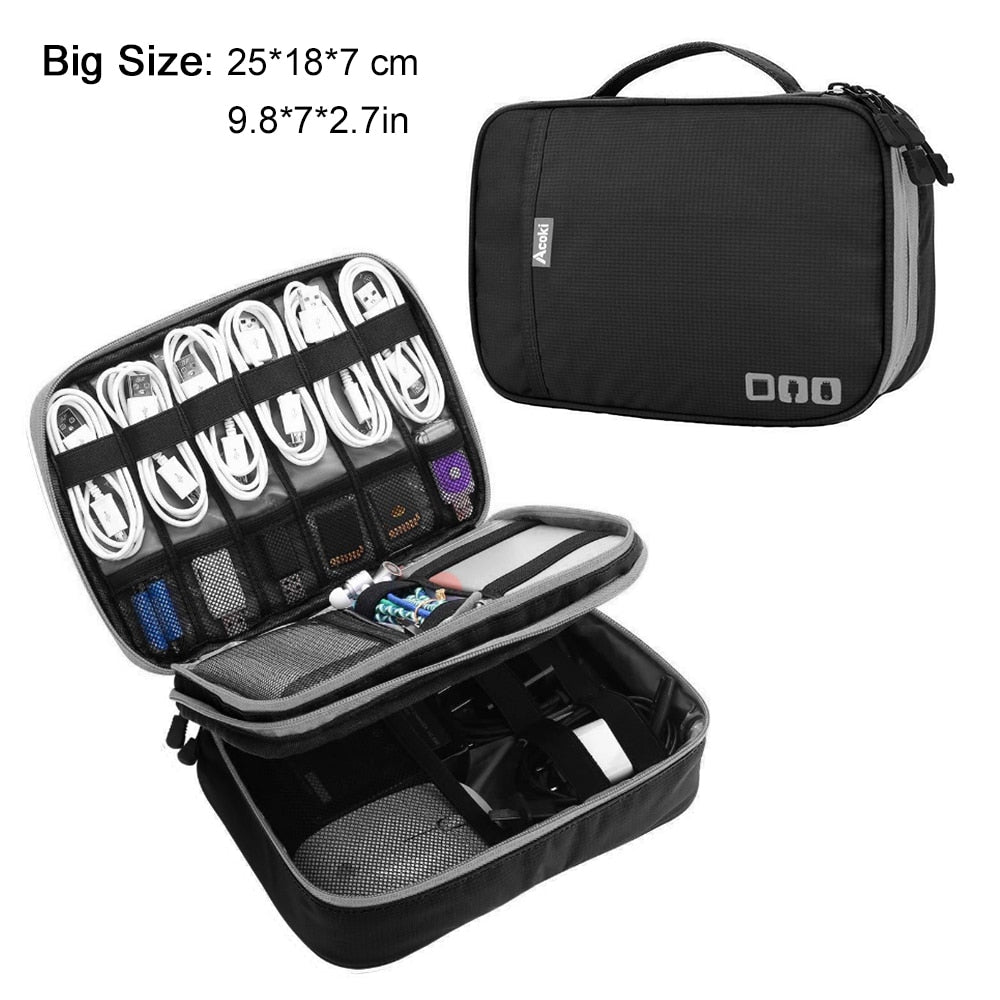 Organizer Carry Bag for iPad, Cables
