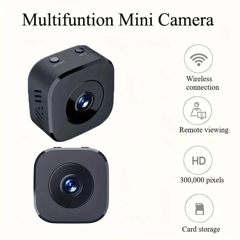 Hot Mini Security Camera Pro 4K FullHD WiFi Surveillance With 2Way Audio Motion Detection Infrared Night Vision Security Cam