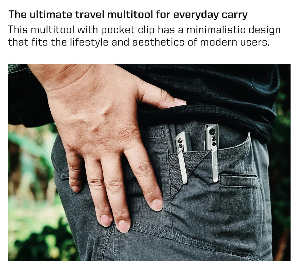 SOG 4 in 1 BATON Q1 Multi-Tool Folding Scissors EDC Tactical Pen Multifunctional Portable Tools Pocket Screwdriver Bottle Opener