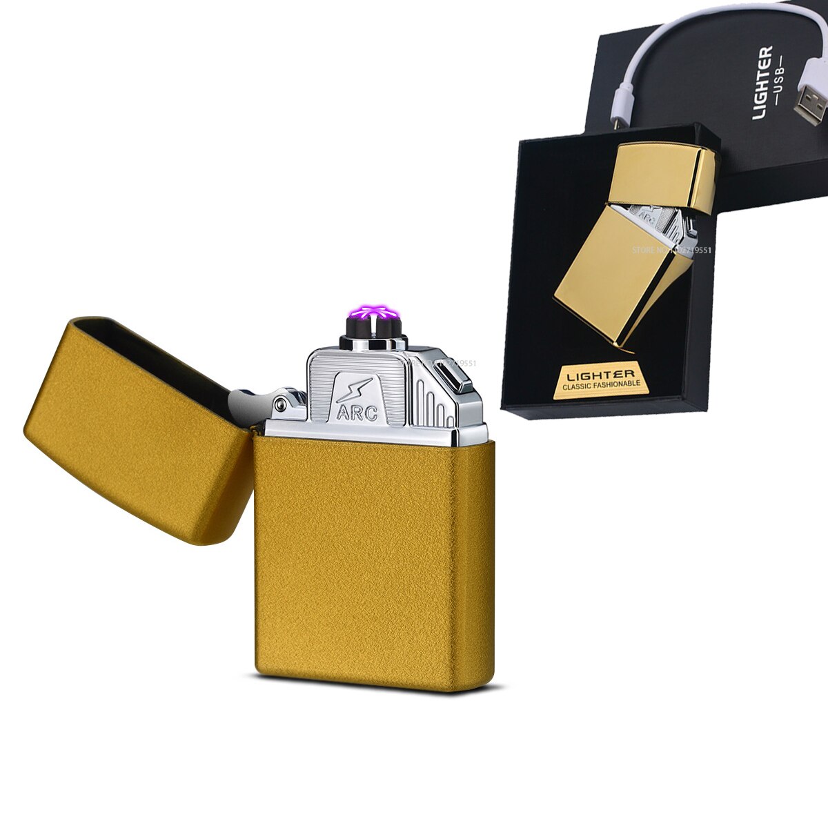 Windproof Six Arc Electric Lighter