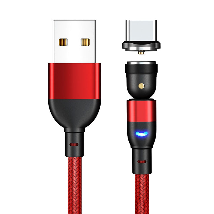 540 Rotate Magnetic Cable Fast Wirless Charging