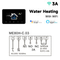 2024 New Smart Thermostat Tuya WiFi Temperature Controller Electric Floor Heating Plumbing LCD Display for Alice AlexaGoogleHome