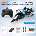 K500MAX RC Drone Fighter HD Professional Camera 360° roll WIFI Fpv Aircraft Quadcopte Aerial Photography  with screen Drone Toys