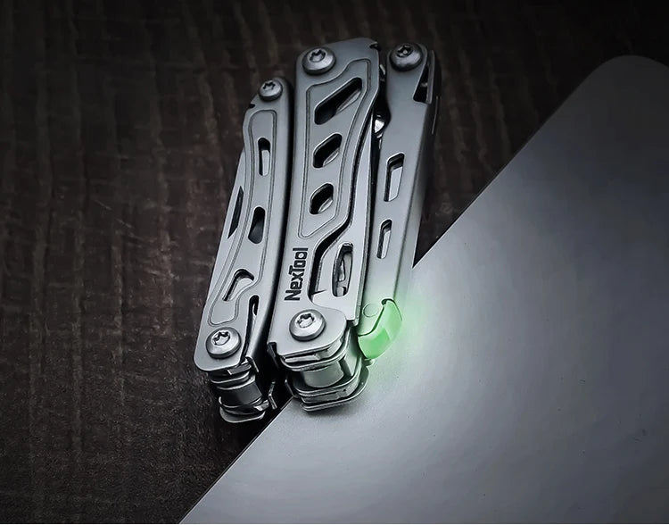 NexTool Keychain Mini Flagship F12 Folding Multi Tool 13 In 1 Screwdriver Pliers File Ruler Bottle Opener Scissors EDC Hand Tool