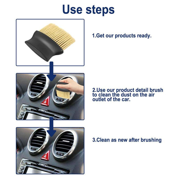 Soft Bristle Cleaning Car Brush