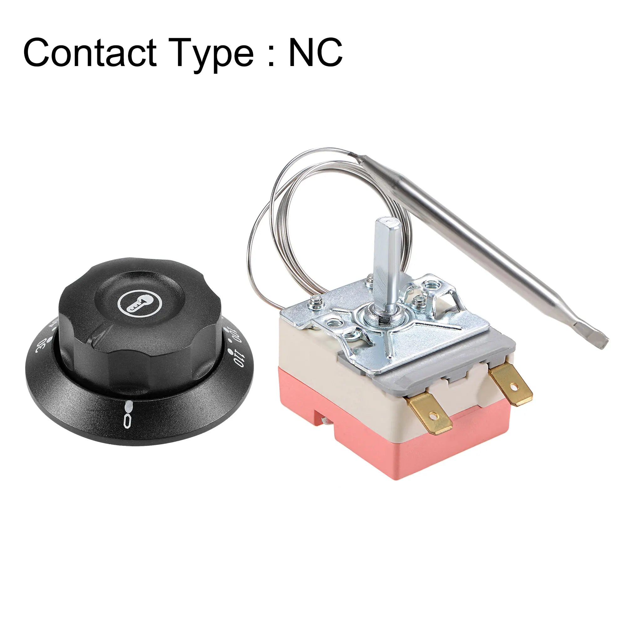 NC 250V 16A Thermostat 30-110C 60-200C 50-250C 50-300C Knob Liquid Rising Temperature Control Thermostat for Electric Oven