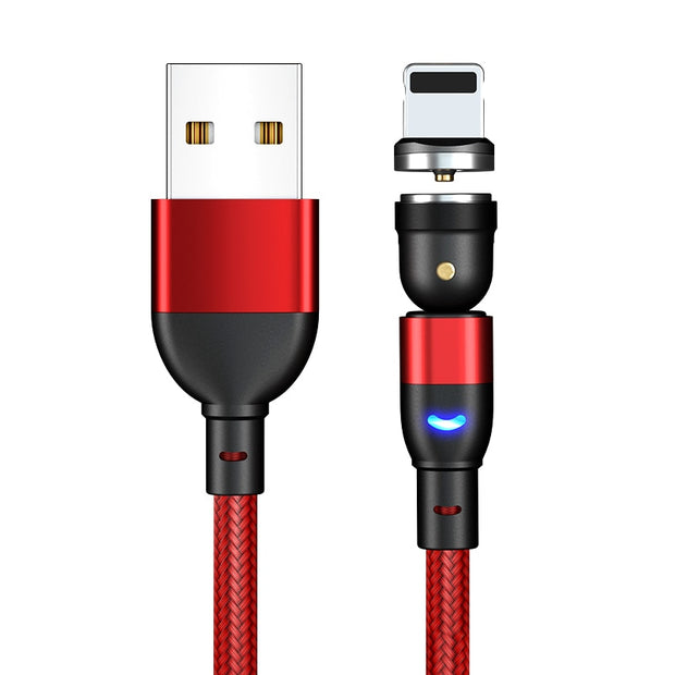 540 Rotate Magnetic Cable Fast Wirless Charging