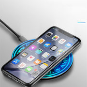 Wireless Charging Pad  10W LED Charger  Fast Charging Station  Qi-compatible Charger  LED Indicator Charging Pad  Sleek Wireless Charging  Efficient Power Delivery  Minimalist Charging Pad  High-Speed Wireless Charger  LED-Lit Charging Surface  Portable Qi Charger  Universal Wireless Charging  Quick Charge Pad  Cordless Charging Station