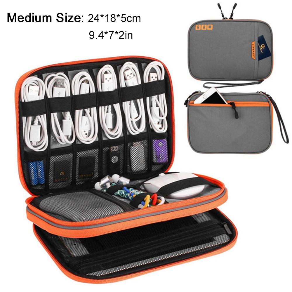 Organizer Carry Bag for iPad, Cables