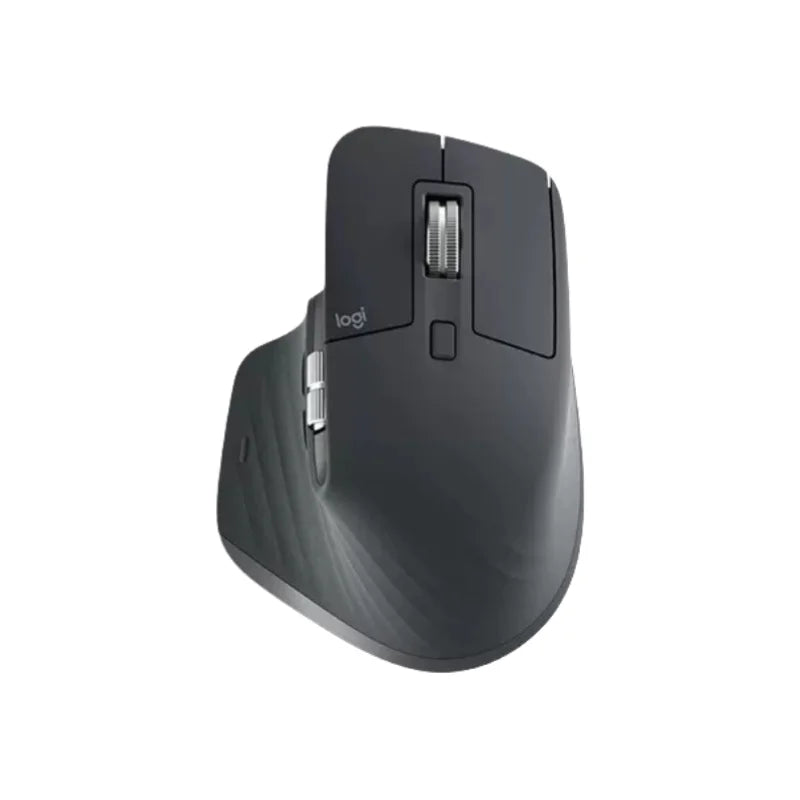 Logitech MX Master 3S Wireless Bluetooth Mouse, Master Series - Ergonomic, Silent, High-End Office Mouse in Graphite
