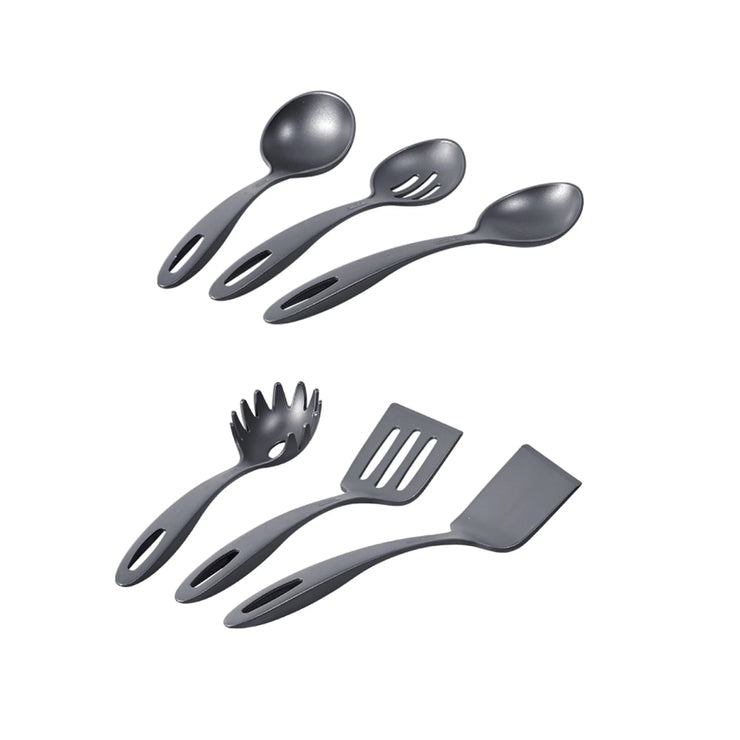 Silver Aluminum Nonstick Kitchen Cookware Set
