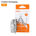 NexTool Keychain Mini Flagship F12 Folding Multi Tool 13 In 1 Screwdriver Pliers File Ruler Bottle Opener Scissors EDC Hand Tool