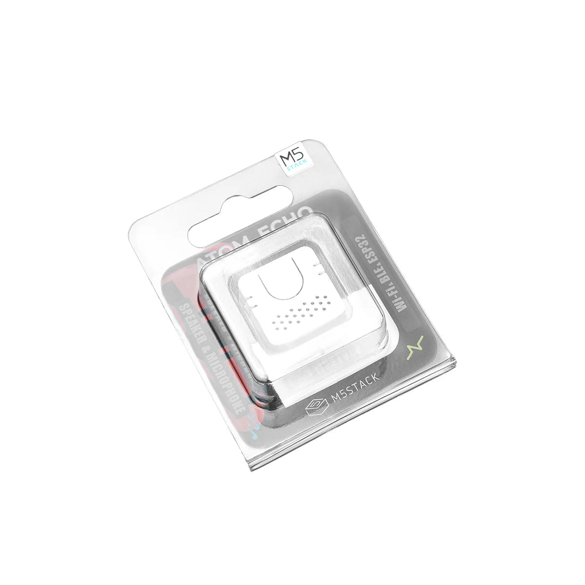 M5Stack Official ATOM Echo Programmable AI Smart Speaker with Built-in ESP32 Bluetooth WiFi Internet of Things Development Kit