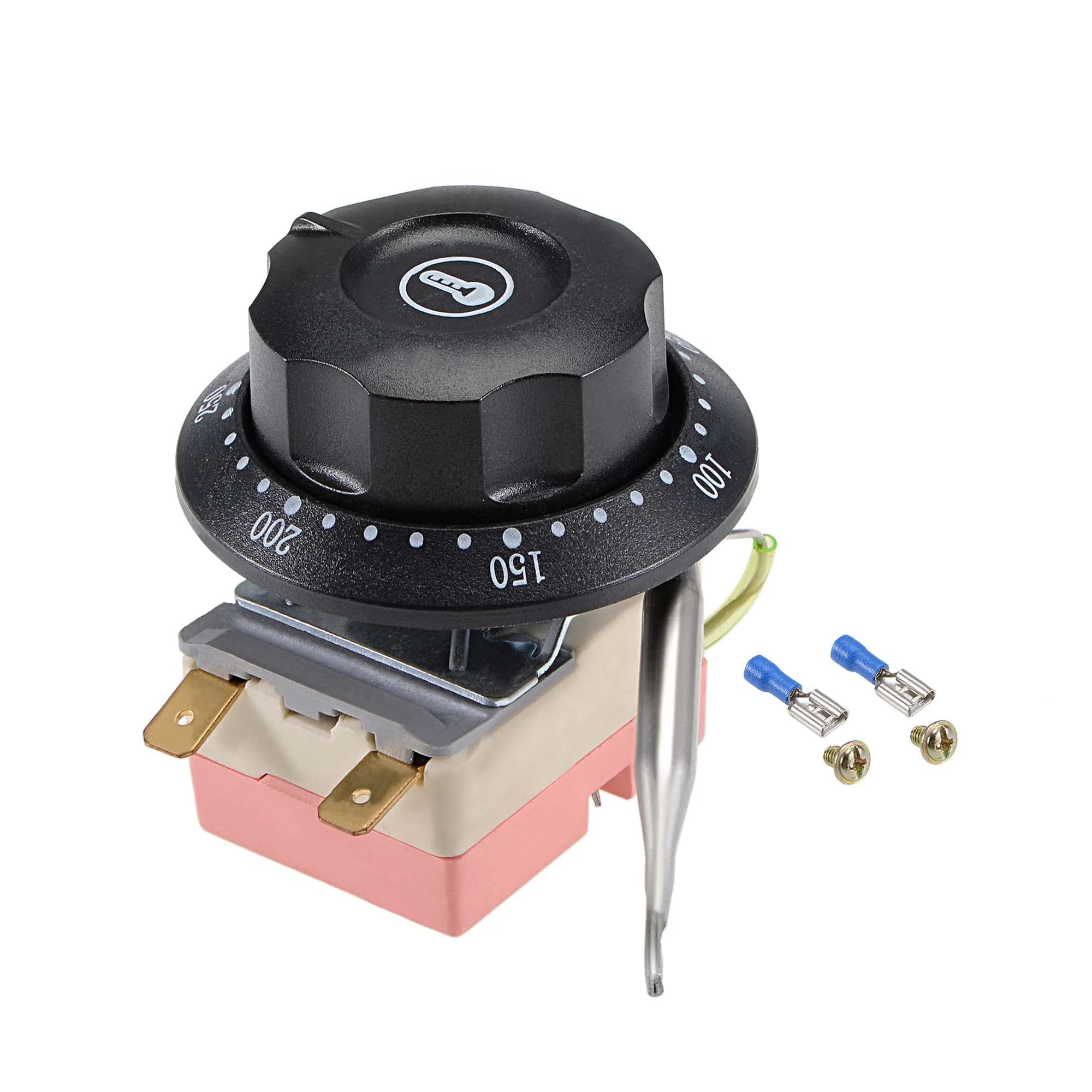 NC 250V 16A Thermostat 30-110C 60-200C 50-250C 50-300C Knob Liquid Rising Temperature Control Thermostat for Electric Oven