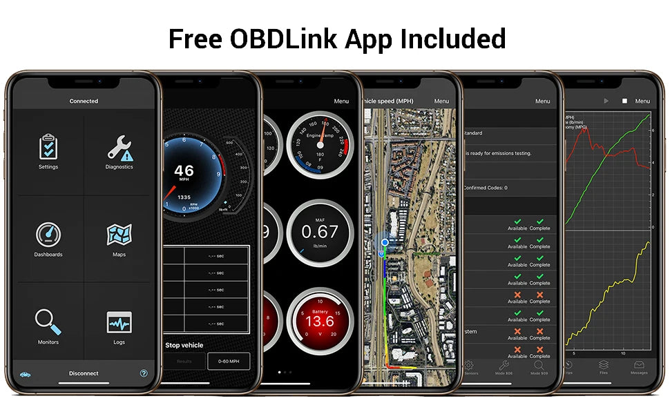 OBDLink CX -Designed For Bimmercode Bluetooth 5.1 BLE OBD2 Adapter Works with iPhone/iOS & Android, Car Coding, OBD II