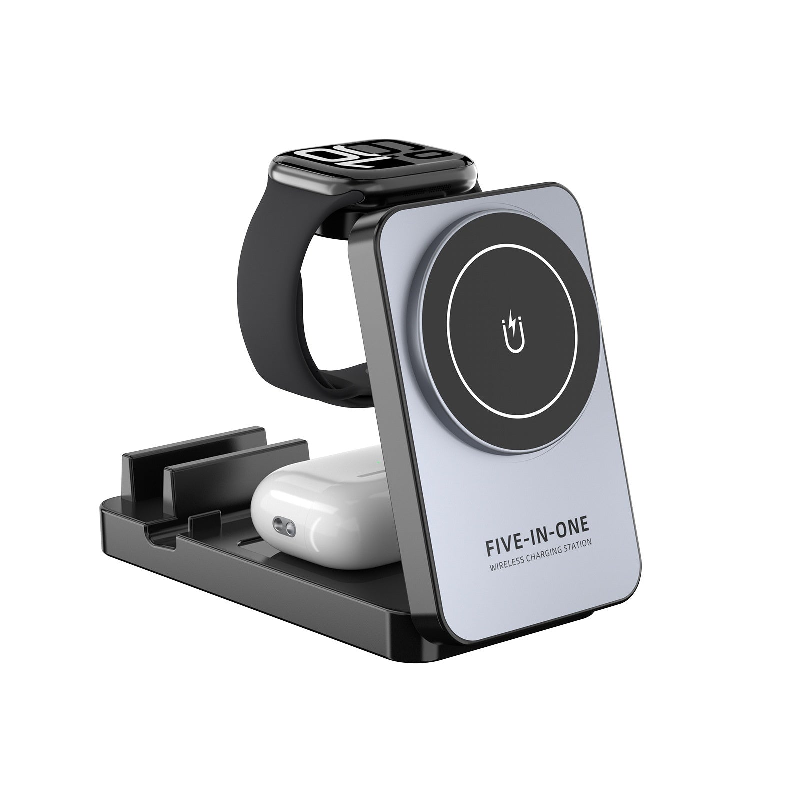 5-in-1 Magnetic Wireless Charging Station