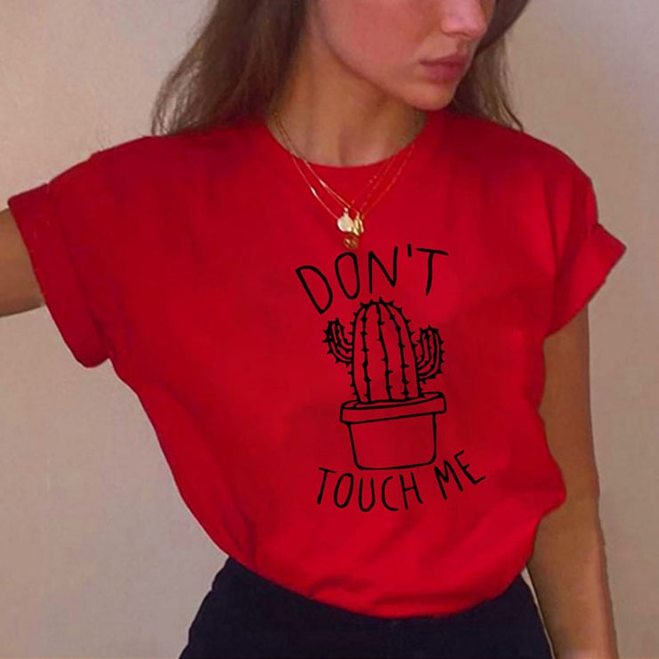 Graphic Red T Shirts Women