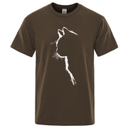 Cool Cat Animal Short Sleeve T-Shirt