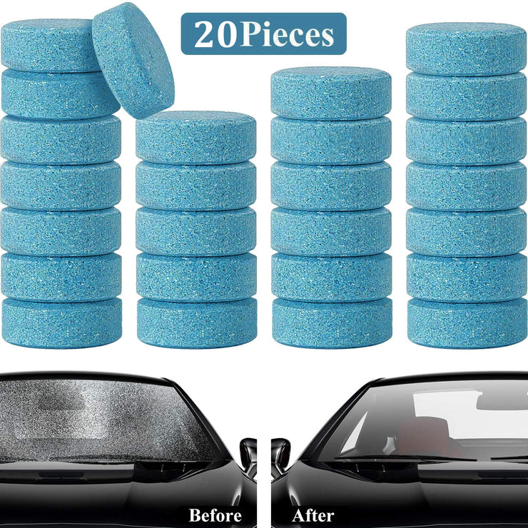 Car Windshield Cleaning Effervescent Tablets