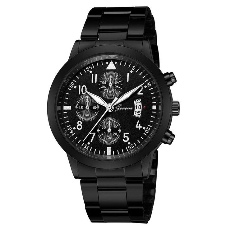Black Stainless Steel Watches
