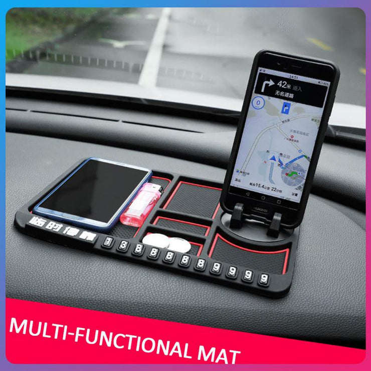 Universal Auto Phone Holder Car Mat