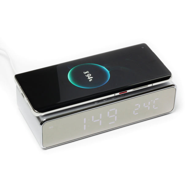 Power-Drive Wireless Clock Charger